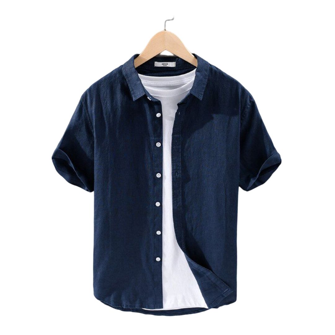 Camisa Cavell Monogram - Linho