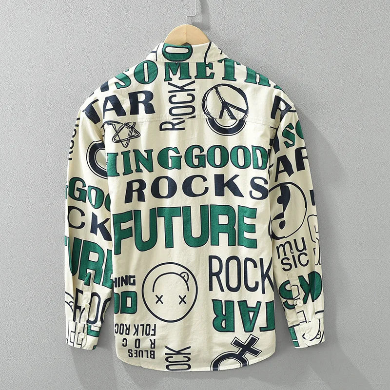 Camisa Cavell  Hyde Lettering