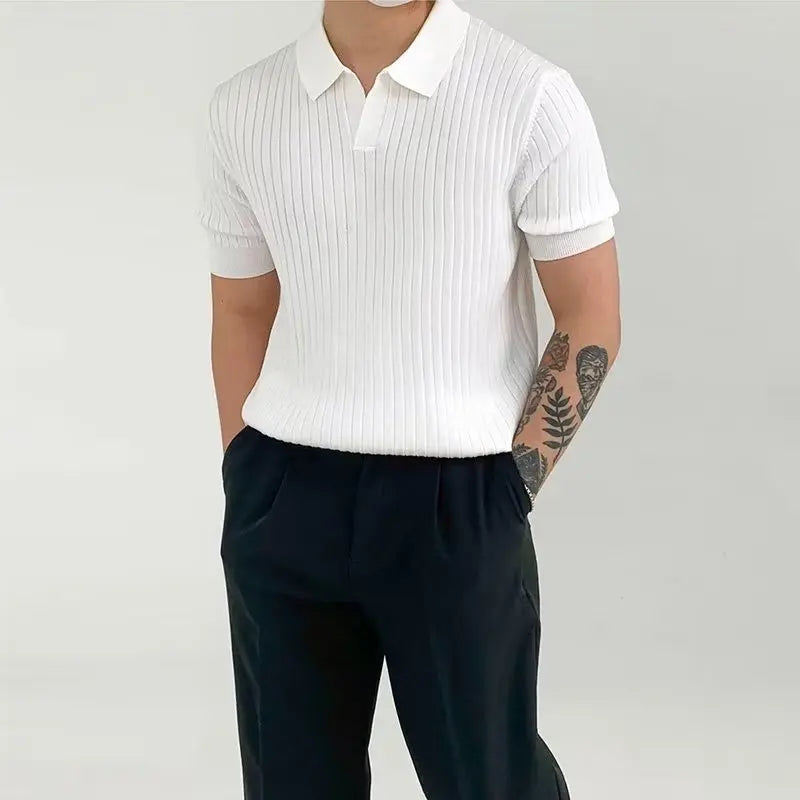 Camisa Polo Cavell Code - Tricot