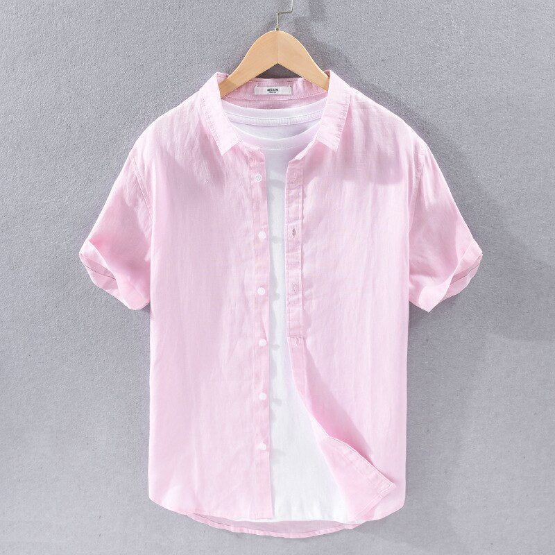Camisa Cavell Monogram - Linho