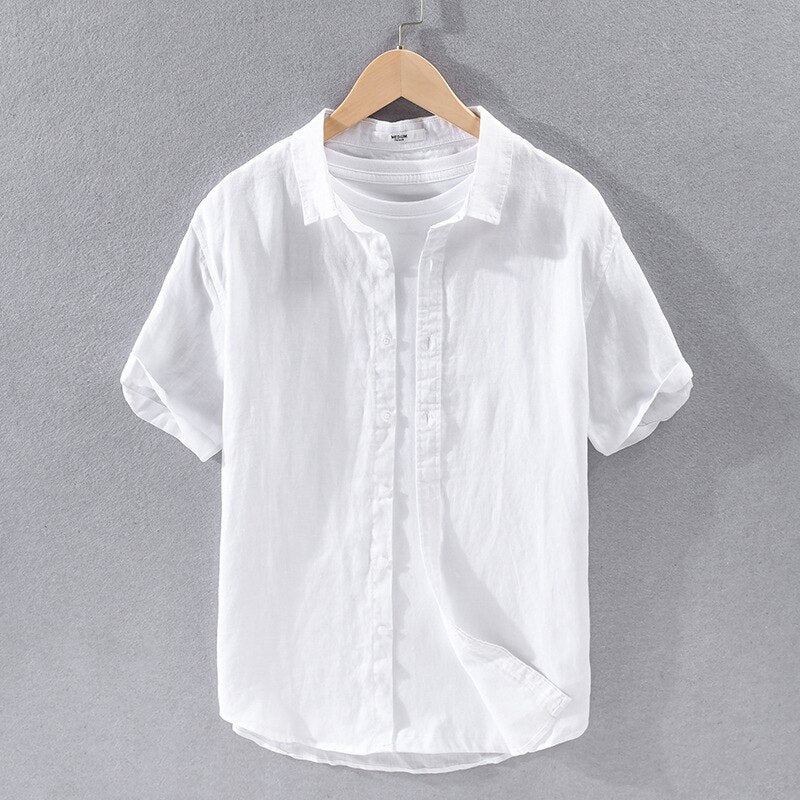 Camisa Cavell Monogram - Linho