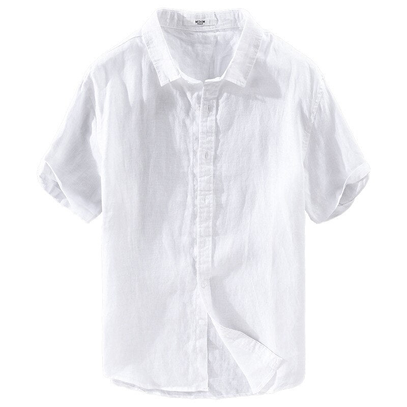 Camisa Cavell Monogram - Linho