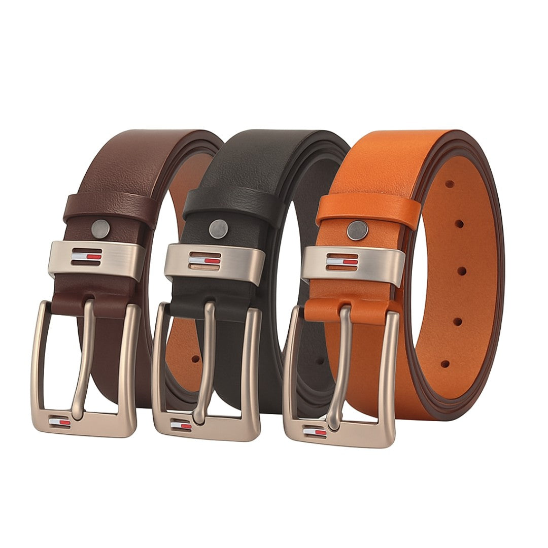 Cinto Masculino de Couro Cavell CT10