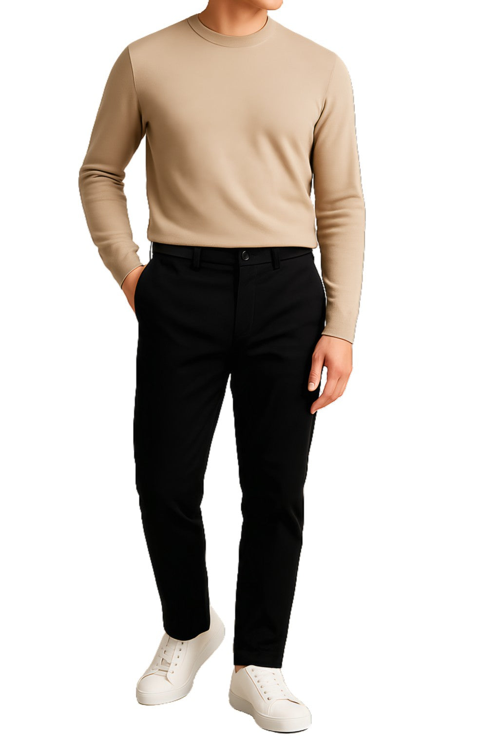 Calça Chino em Sarja Masculina Cavell Skendal